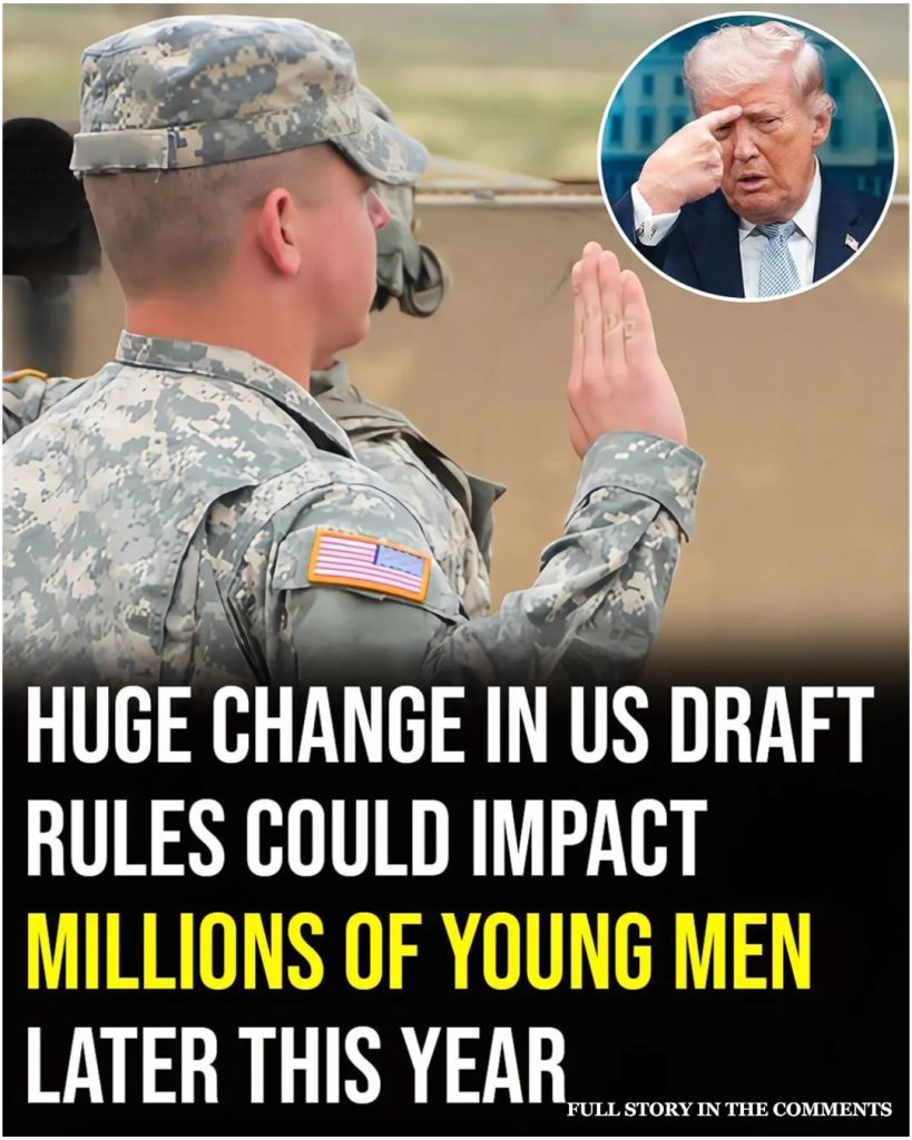 Big change to US draft rules could impact millions of young men