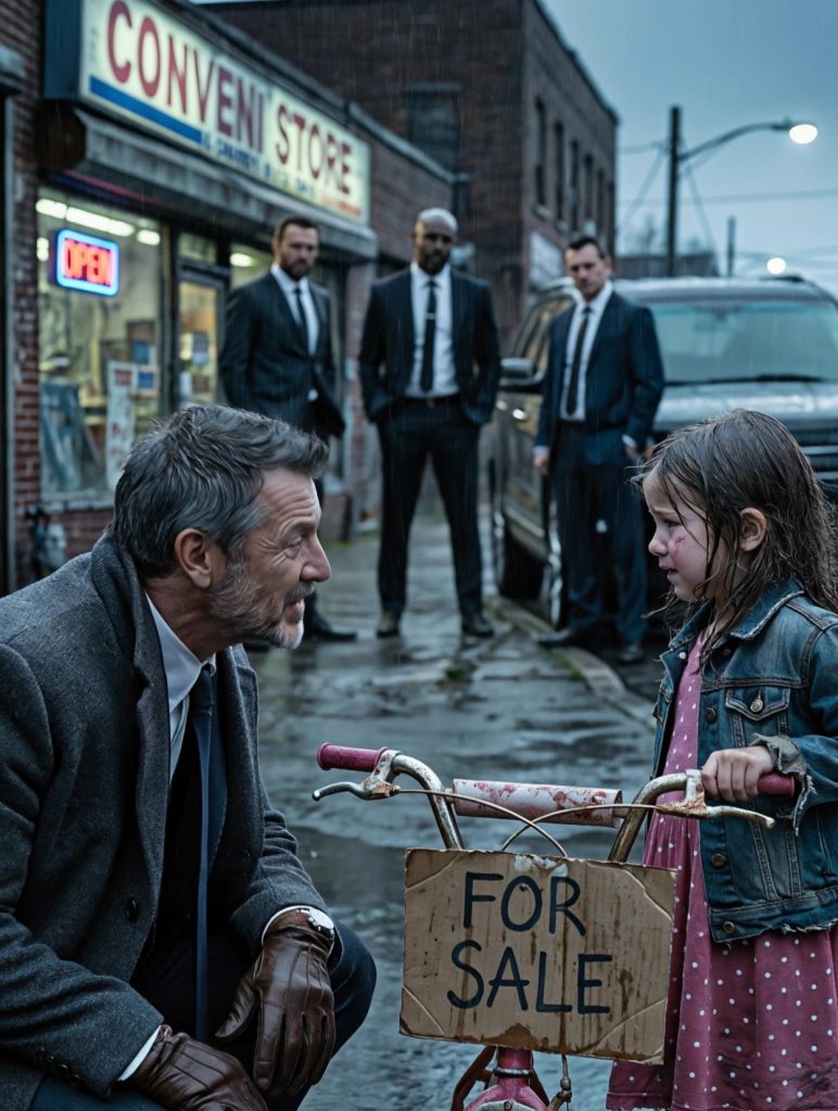 A Little Girl Sold Her Bike to Buy Food for Her Mom… Then the Mafia Boss Stepped In and Changed Her Life Forever