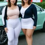 A woman big back means her!?