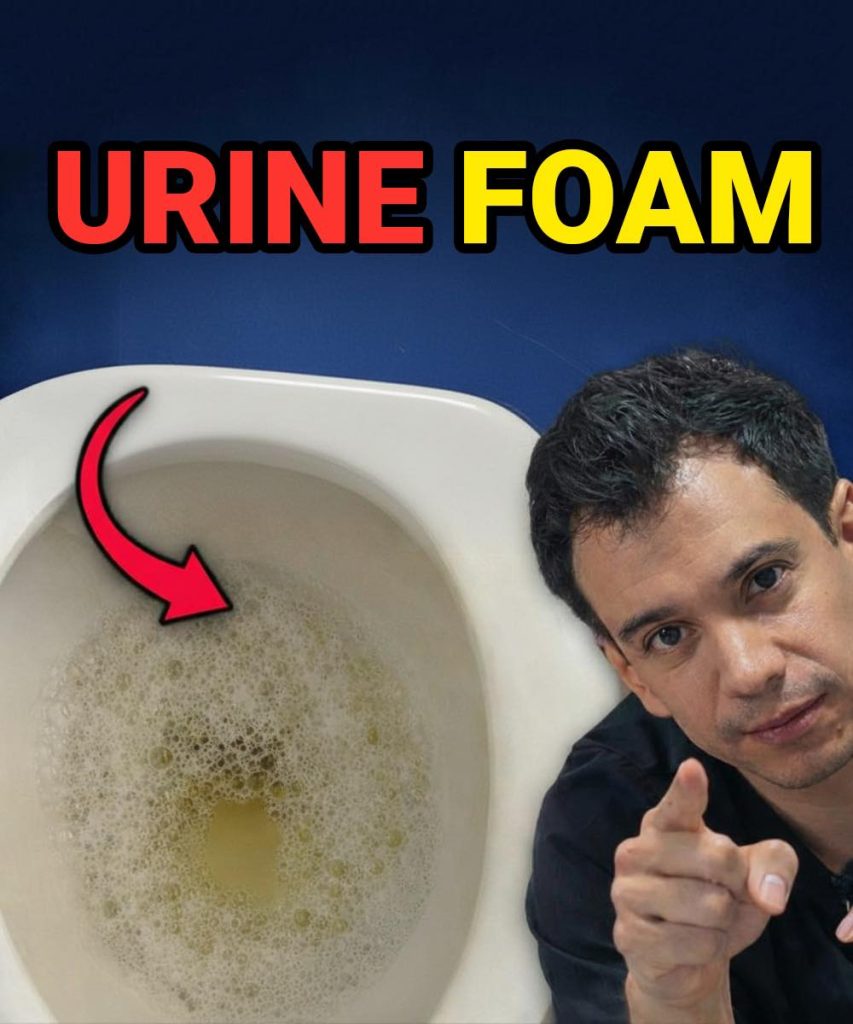 The risk of foam in your urine.