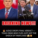 Texas just got its answer — and the Democrats who fled won’t like it one bit…