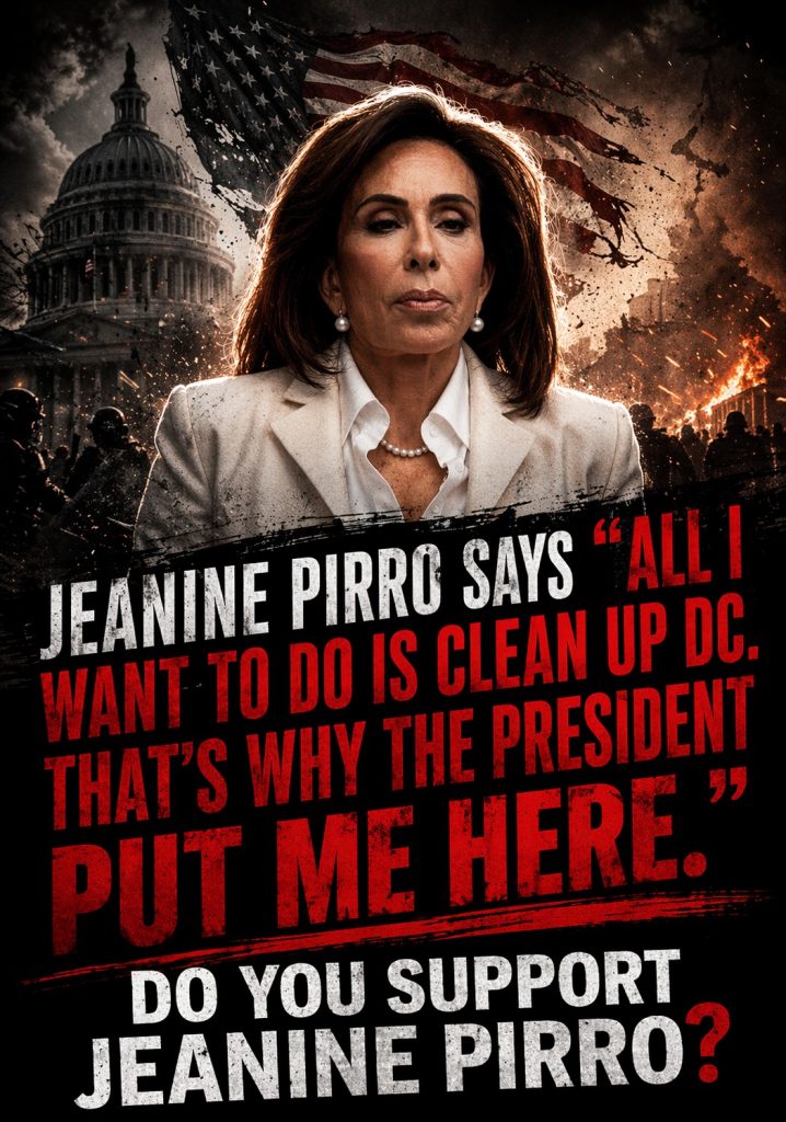 She Says She Was Put There to “Clean Up DC” — And It’s Sparking a Heated Debate