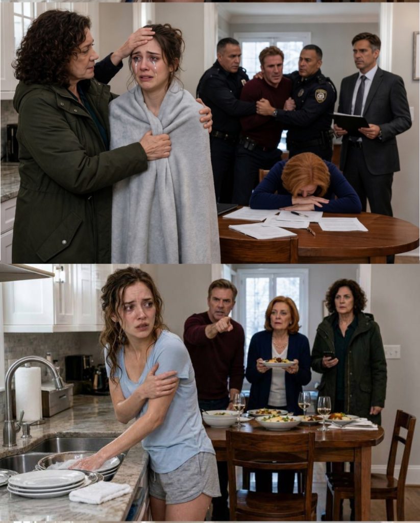 I visited my daughter without notice and was stunned! Her mother-in-law and husband were sitting and eating while she was washing dishes, shivering from the cold.