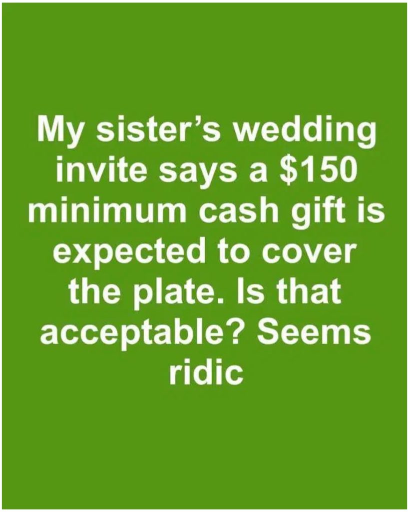 Is It Rude to Ask Wedding Guests for a Minimum Cash Gift