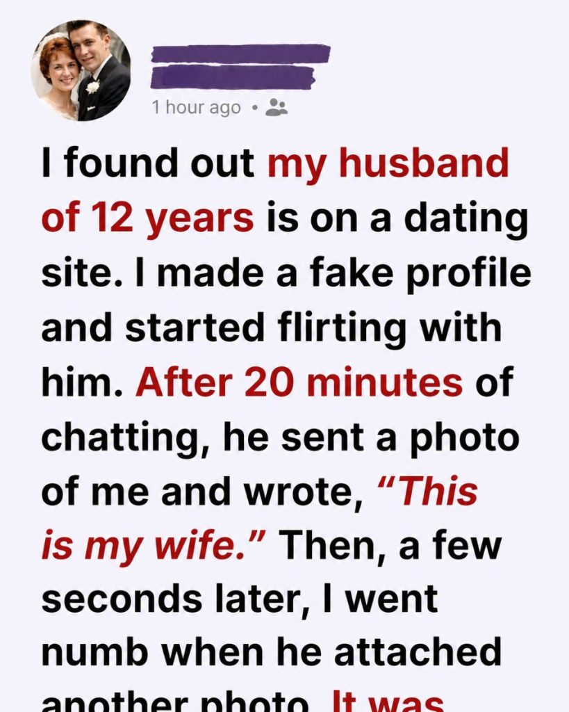 I Tried to Catch My Husband Cheating… What I Discovered Broke Me Completely