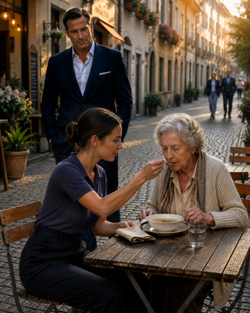 A Waitress Helped an Elderly Woman Eat Soup—Days Later, She Discovered a Family Secret Hidden for 20 Years