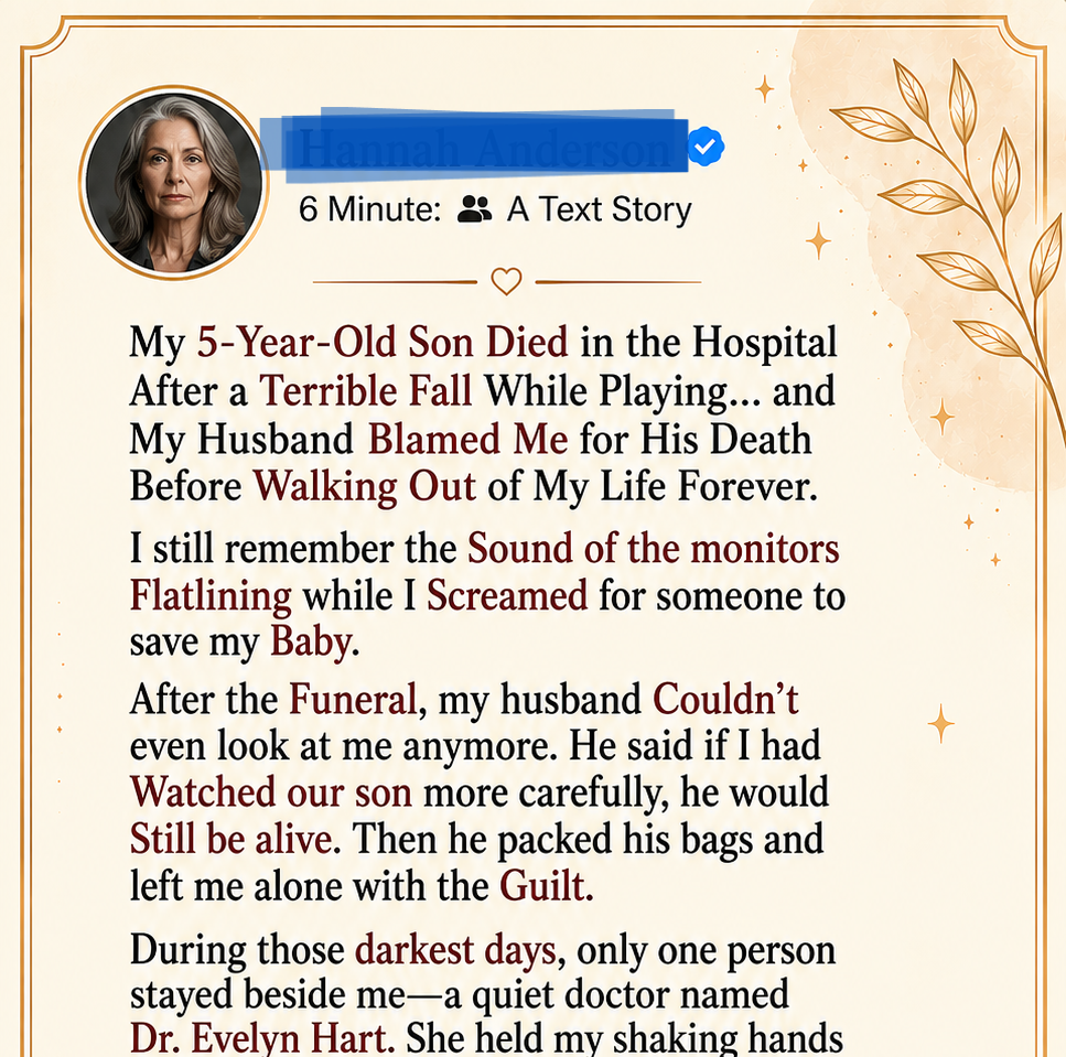 My Son Died After a Terrible Fall—Two Years Later, a Doctor Arrived With a File That Changed Everything