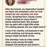 The Secret Inscription On My Father’s Watch Revealed My Stepmother’s Hidden Debt enjoy your reading😘