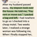 After My Husband Died, My Stepson Kicked Me Out With Nothing—Then A Woman Following Me Revealed The Truth