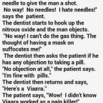 “Patient’s Fear of Needles Leads to Hilarious Denta