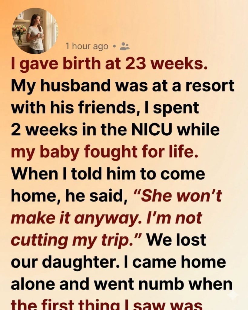 I Lost My Premature Baby While My Husband Stayed On Vacation—Then His Parents Stepped In And Changed Everything