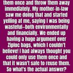 Is It Safe to Wash and Reuse Ziploc Bags?
