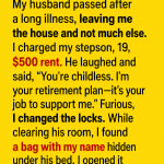 My husband passed after a long illness, leaving me the house and not much else.