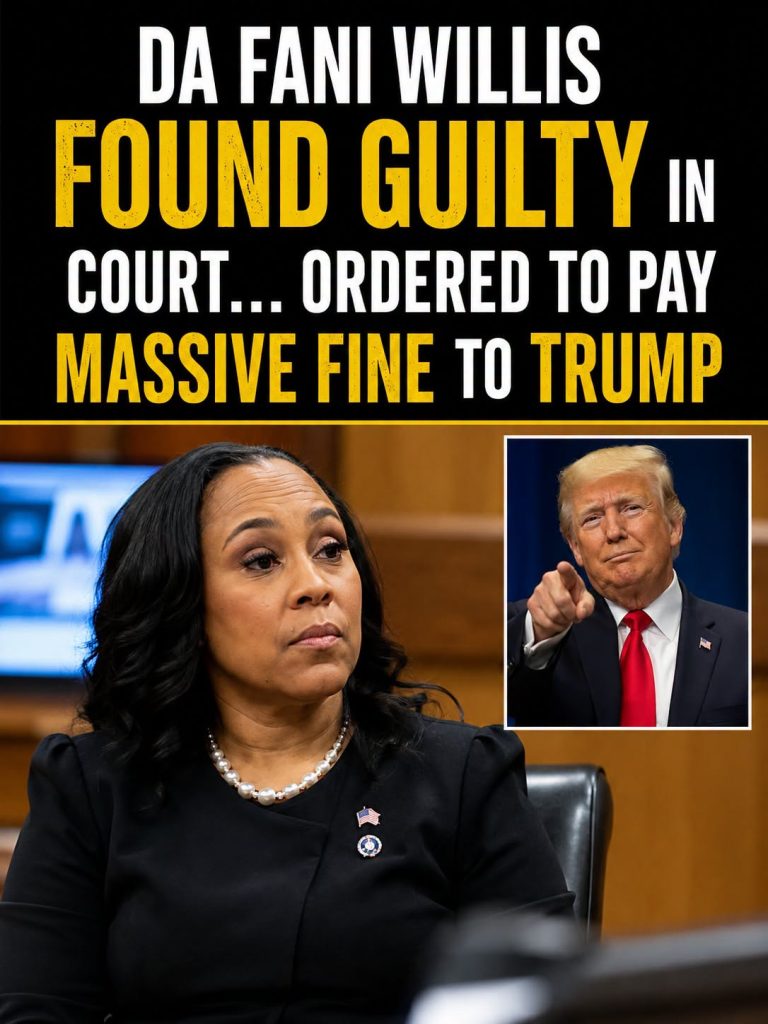 Judge Allows Trump, Co-Defendants To Pursue Millions In Fani Willis Legal Fees