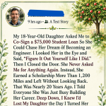 I Refused to Co-Sign My Daughter’s Student Loan—Twenty Years Later, I Walked Into a Building With Her Name on It