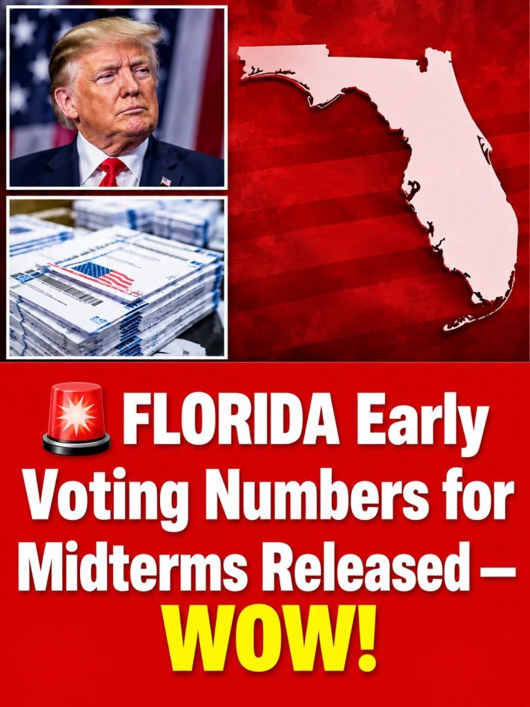BIG UPDATE: Early Voting Numbers Released in Florida